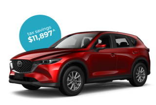 Mazda CX-5 G25 Maxx Sport KF Series Auto FWD novated leasing through RemServ today.